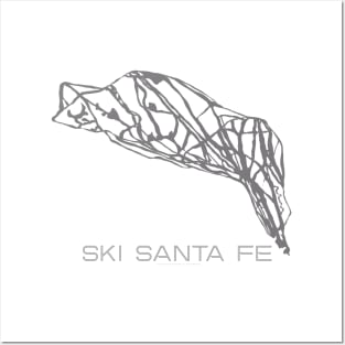 Ski Santa Fe Resort 3D Posters and Art